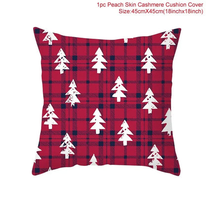 Cartoon Christmas Pillow Cover