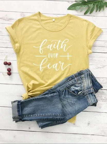 Faith Over Fear Graphic T-Shirt