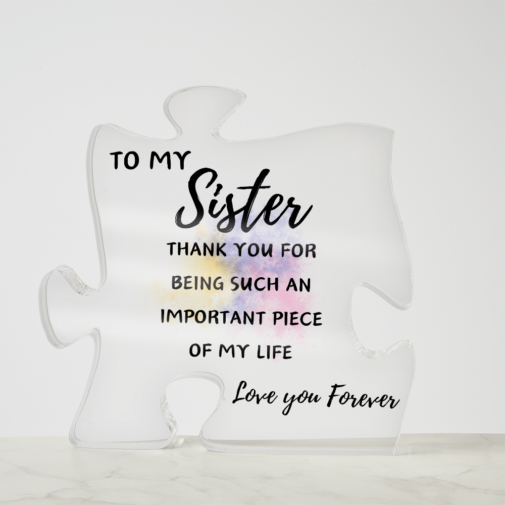 To My Sister | Important Piece