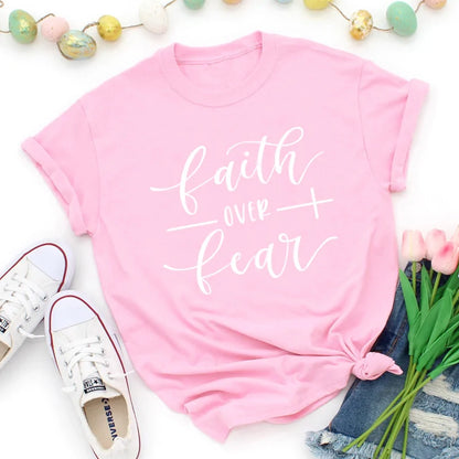 Faith Over Fear Graphic T-Shirt