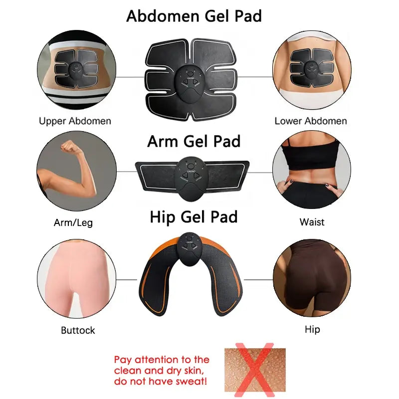 Hip Muscle Stimulator Fitness Trainer